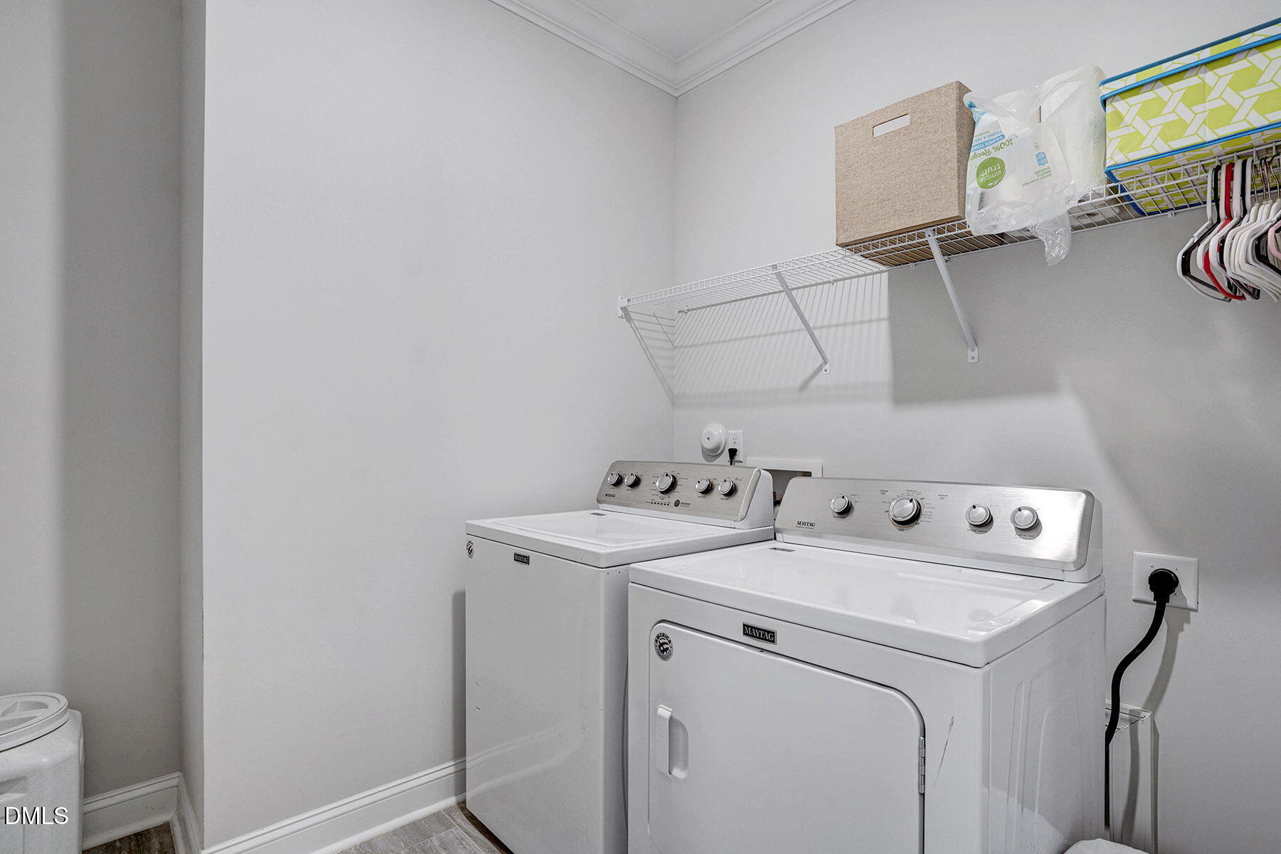 244 Chateau Way Angier, NC 27501 - Photo 9 of 30 a utility room with dryer and washer