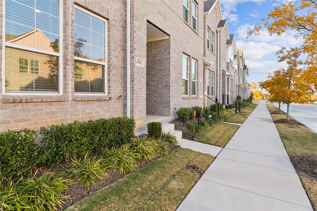 4703 Kindred Street Haltom City, TX 76117 - Photo 23 of 23 a view of a pathway both side of the house