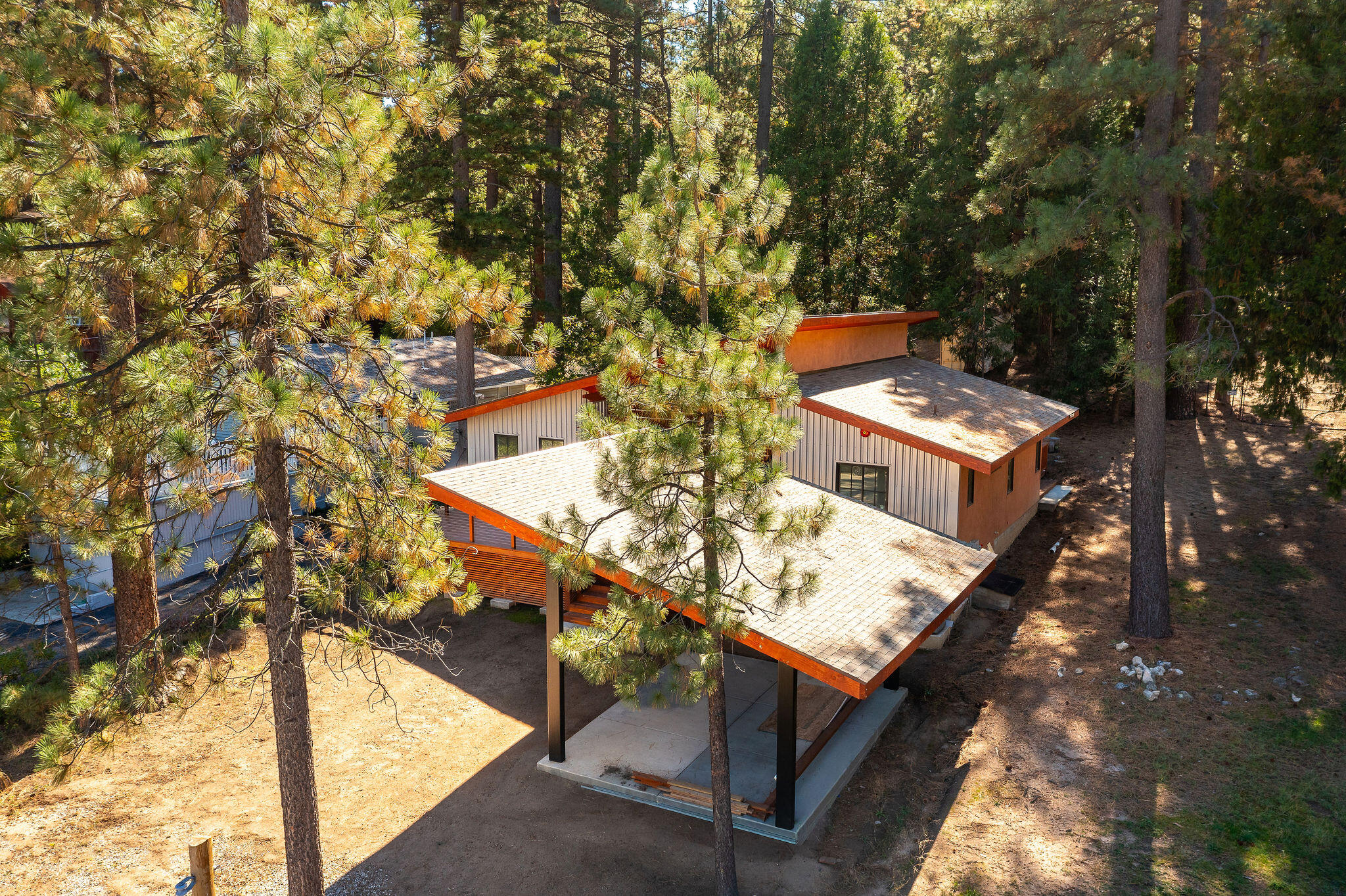 53091 Tollgate Road Idyllwild, CA 92549 - Photo 9 of 49 front view of a house with a yard