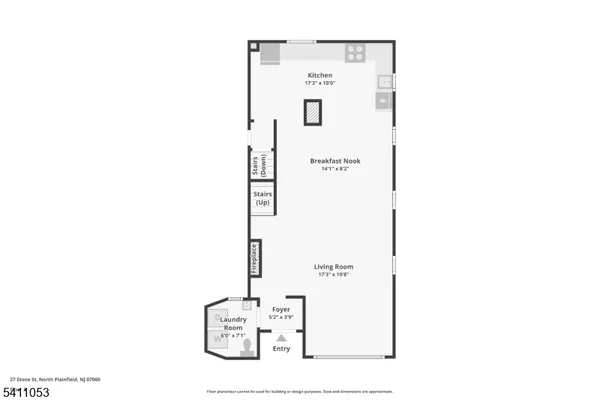 $489,000 | 27 Stone Street, North Plainfield, NJ 07060