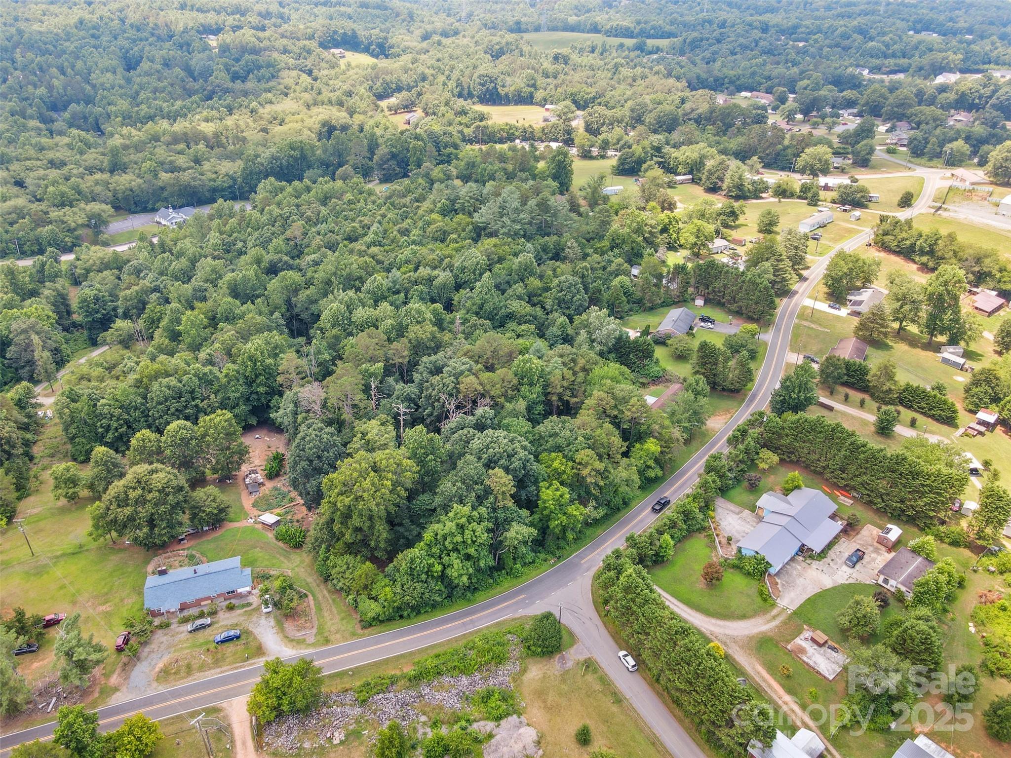 0 Liberty Church Road Hickory, NC 28601 - Photo 11 of 11 an aerial view of residential house with outdoor space and trees all around