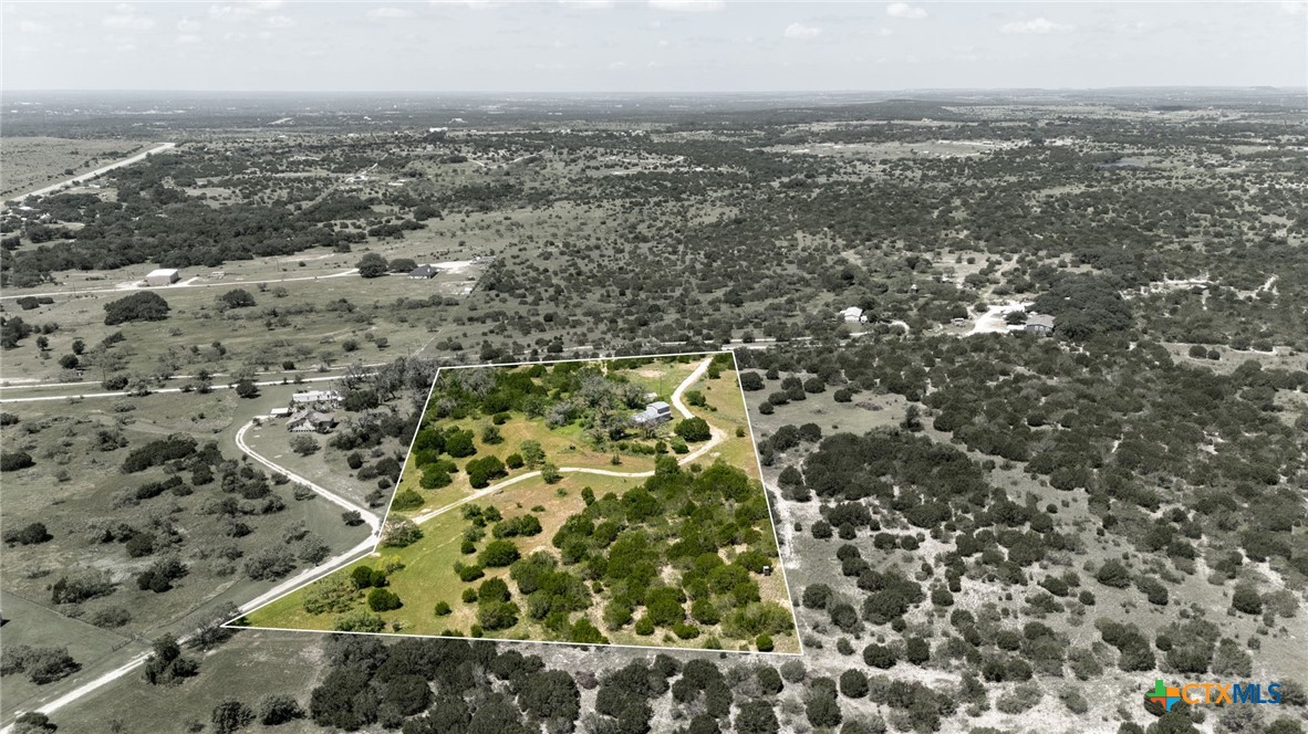 586 Private Road 3448 Kempner, TX 76539 - Photo 40 of 40 an aerial view of residential house with parking space