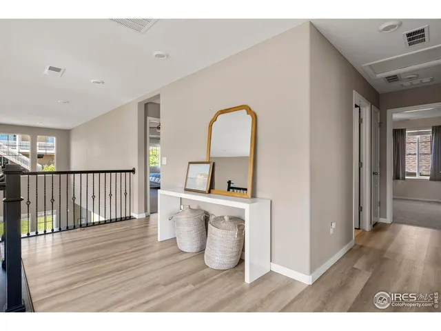 a view interior of house with wooden floor
