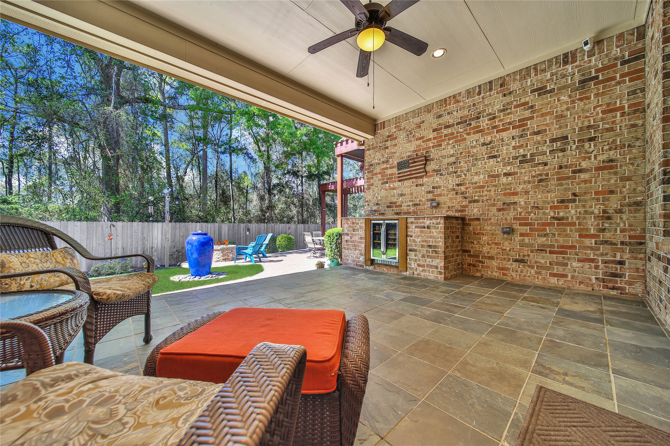 3234 Explorer Way Conroe, TX 77301 - Photo 39 of 46 Enjoy peaceful mornings and shaded afternoons overlooking protected greenspace.