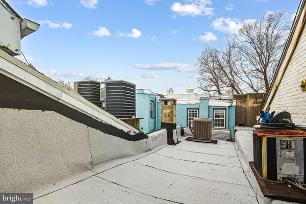 a view of outdoor space with seating