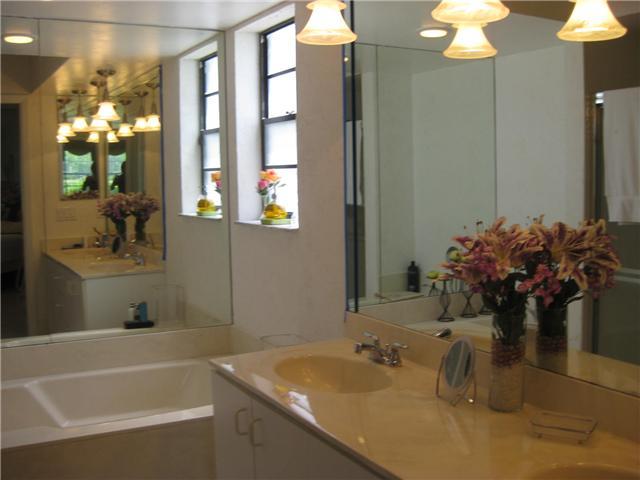 8548 Eagle Run Drive Boca Raton, FL 33434 - Photo 20 of 30 a bathroom with a sink a tub and a mirror