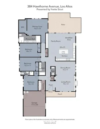 $4,850,000 | 384 Hawthorne Avenue, Los Altos, CA 94022