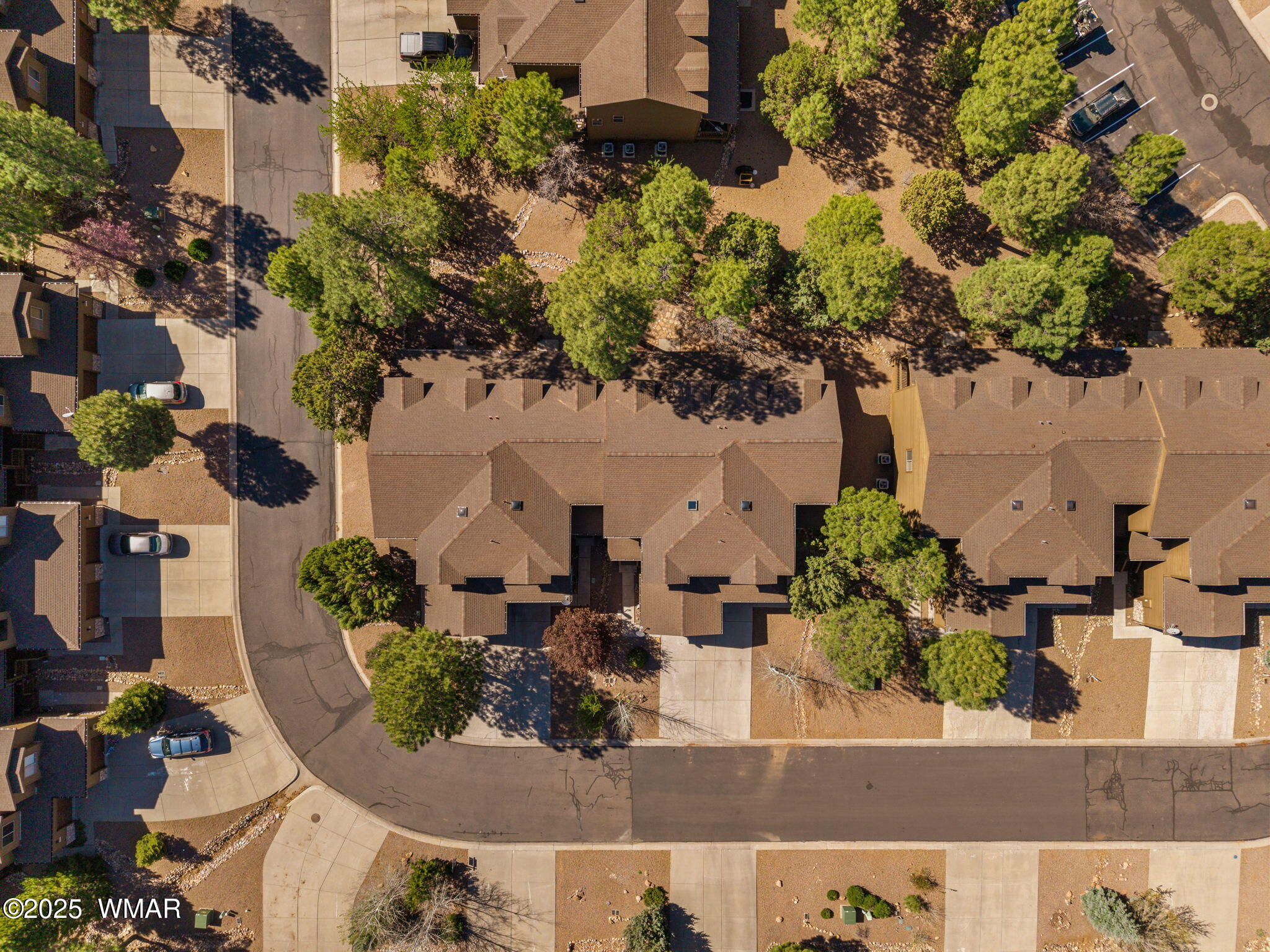 6943 West Starlight Ridge Parkway Lakeside, AZ 85929 - Photo 27 of 31 Aerial of the unit, third from left