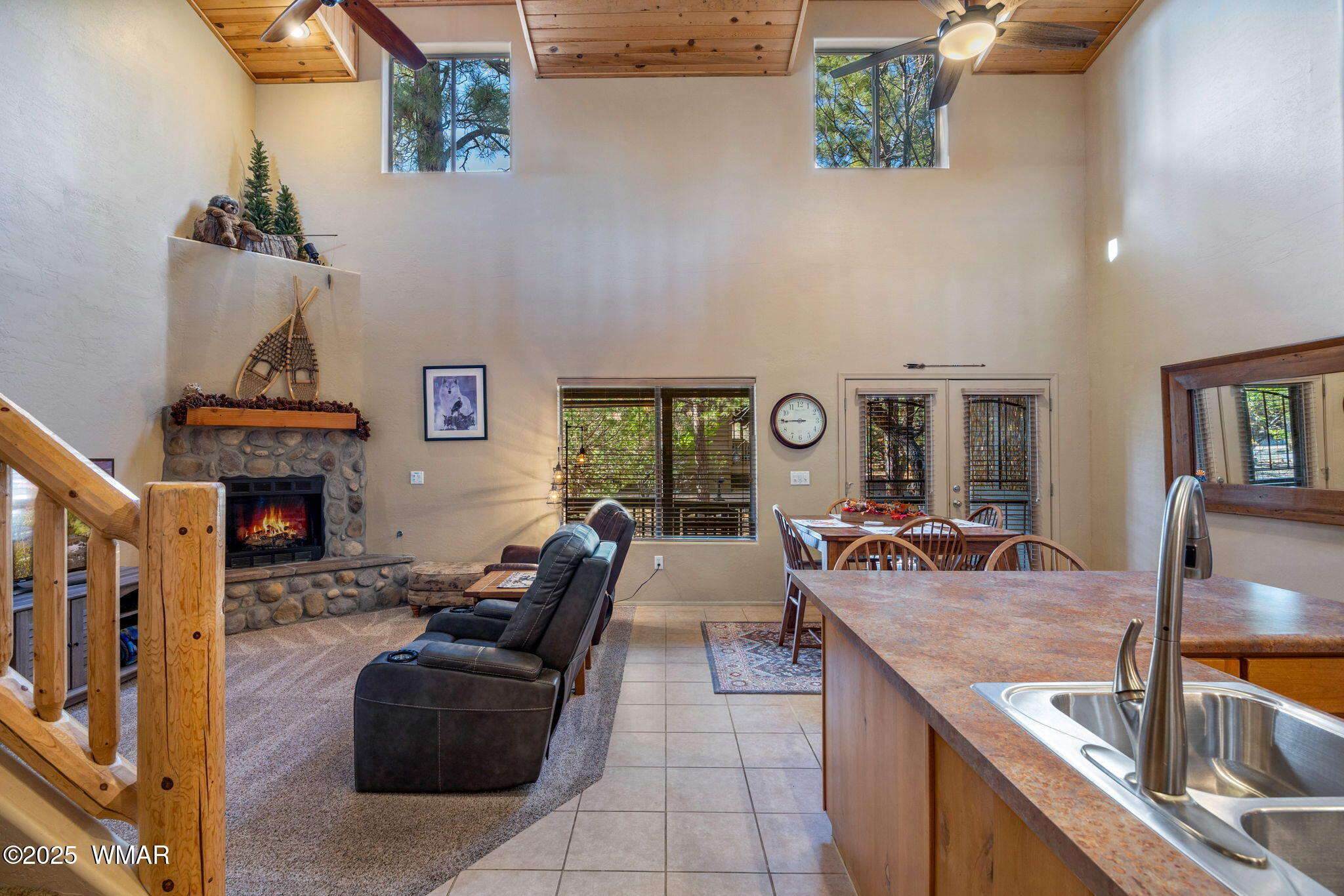 6943 West Starlight Ridge Parkway Lakeside, AZ 85929 - Photo 6 of 31 Vaulted tongue and groove ceilings