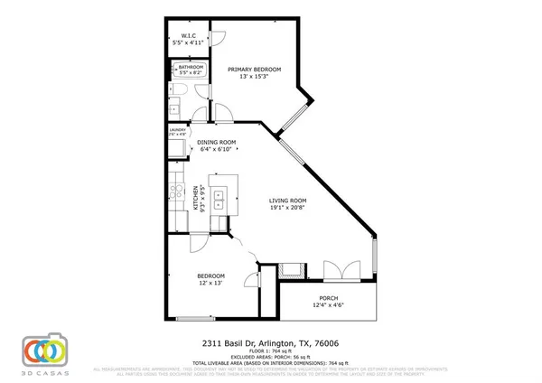 $157,000 | 2311 Basil Drive, Unit C103, Arlington, TX 76006