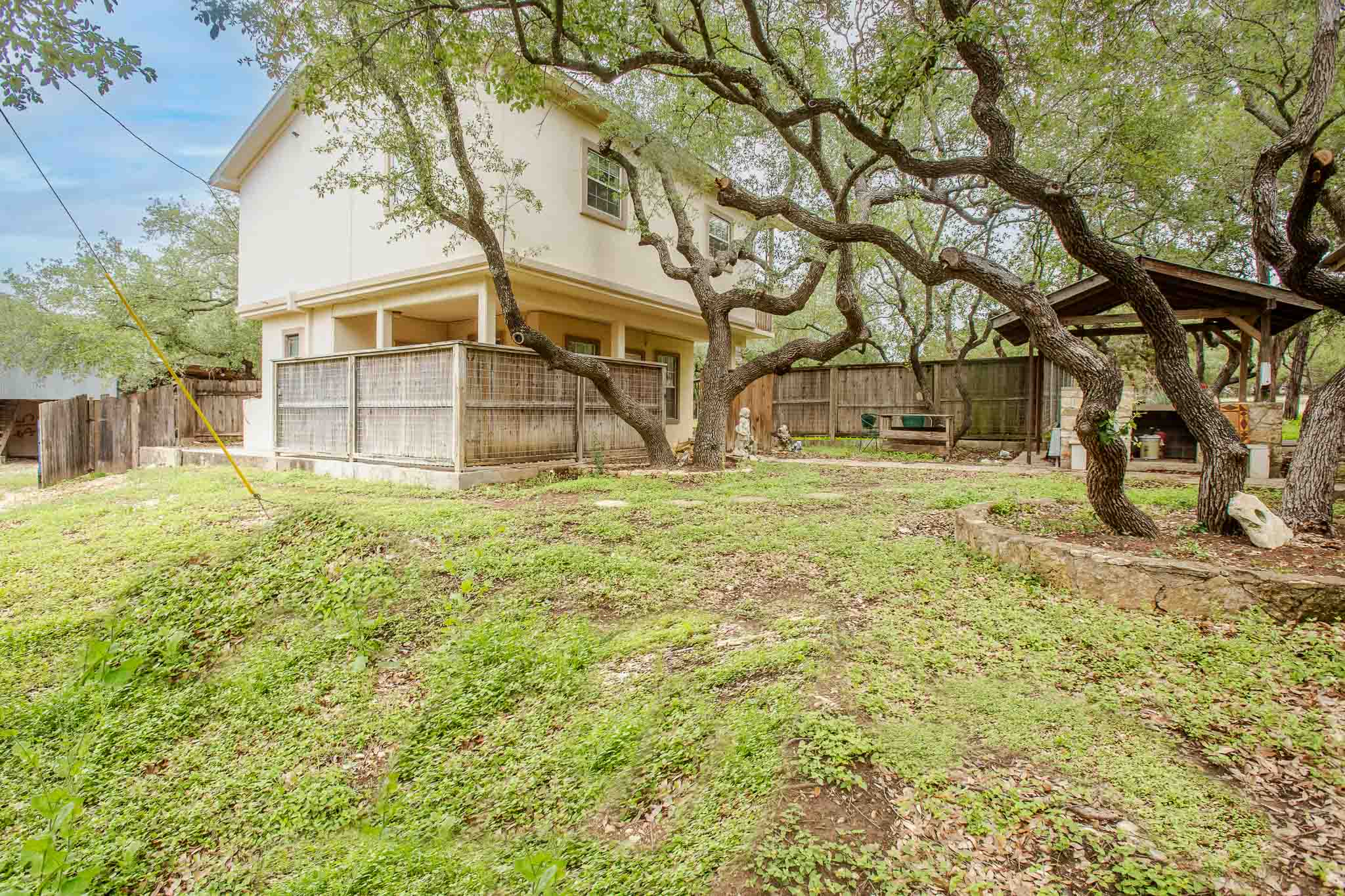 4525 Bell Springs Road Dripping Springs, TX 78620 - Photo 10 of 39 a large tree in the garden of the house