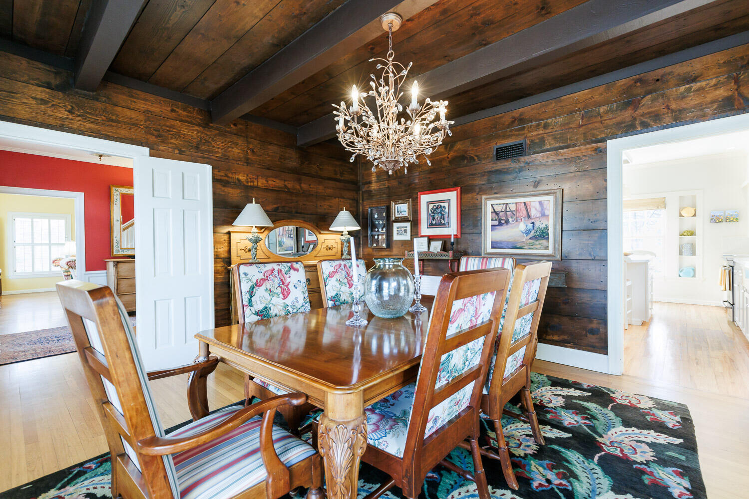 2607 22nd Street Lubbock, TX 79410 - Photo 9 of 87 a view of a dining room with furniture and a chandelier
