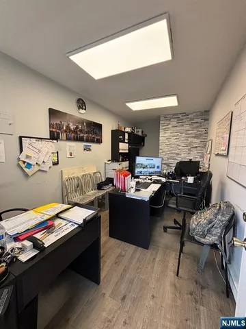 a room with furniture and a window