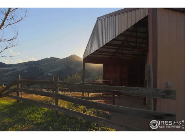 a open area with a yard