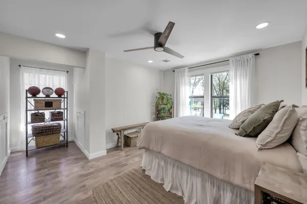 a view of a storage room