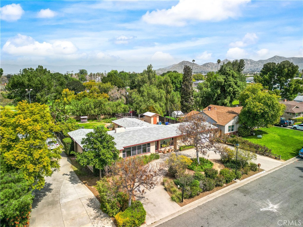 1965 Prince Albert Drive Riverside, CA 92507 - Photo 23 of 38 an aerial view of a house with garden space and street view