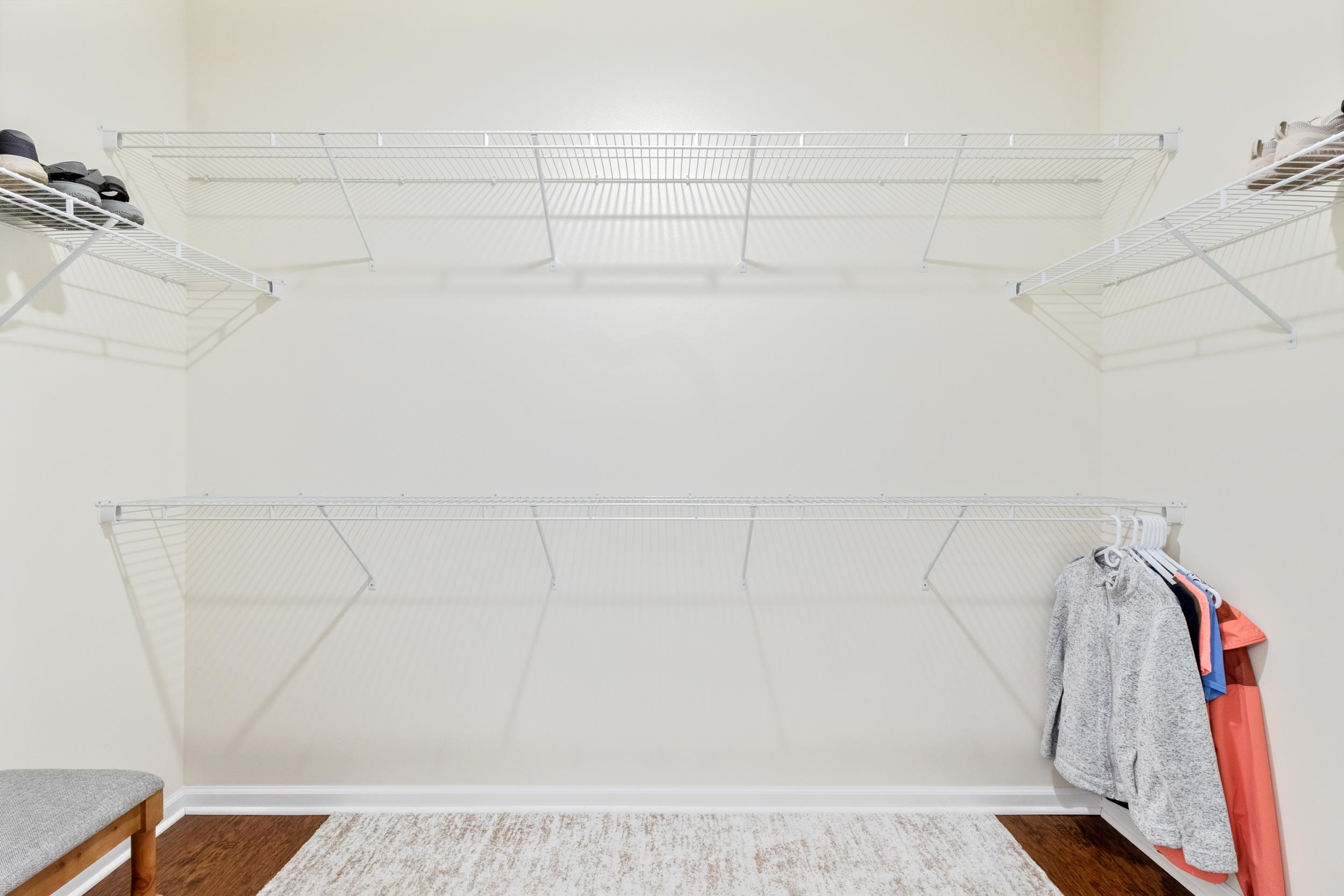 224 Obi Lane Surfside Beach, SC 29575 - Photo 17 of 24 Bedroom featuring dark wood-style floors and a ceiling fan