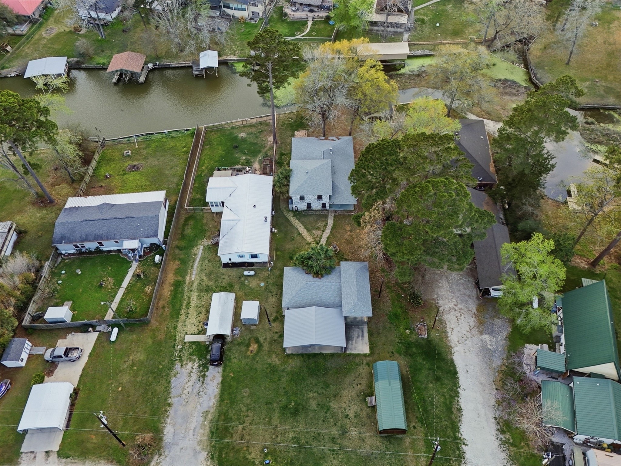 200 Cove View Drive Trinity, TX 75862 - Photo 29 of 39 an aerial view of a house with a lake view
