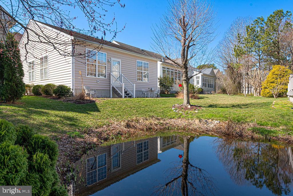 11531 Manklin Creek Road Ocean Pines, MD 21811 - Photo 47 of 84 Pond in back of home