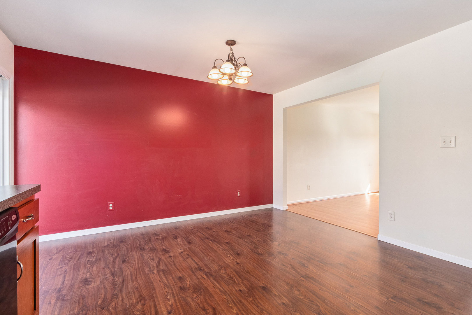 415 Davidson Drive Minooka, IL 60447 - Photo 5 of 18 a view of empty room with wooden floor