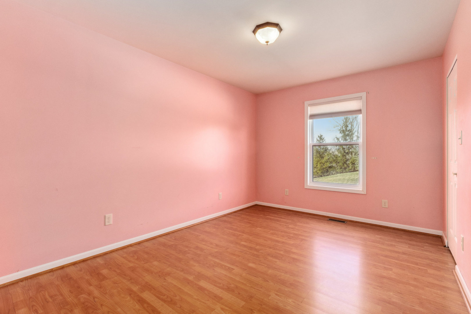415 Davidson Drive Minooka, IL 60447 - Photo 9 of 18 an empty room with wooden floor and windows