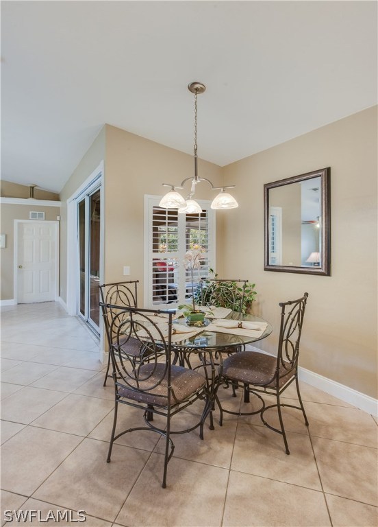 17373 Butler Road Fort Myers, FL 33967 - Photo 7 of 20 a dining room with furniture and window