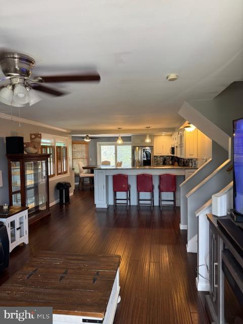 1355 Forrest Street Trainer, PA 19061 - Photo 13 of 37 a living room with furniture and a wooden floor