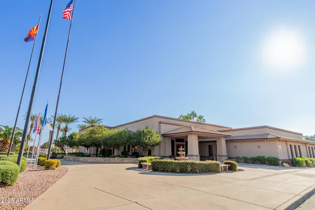 a view of a backyard with plants and palm trees