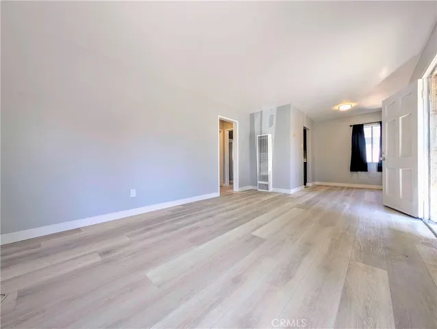 a view of a livingroom with a staircase