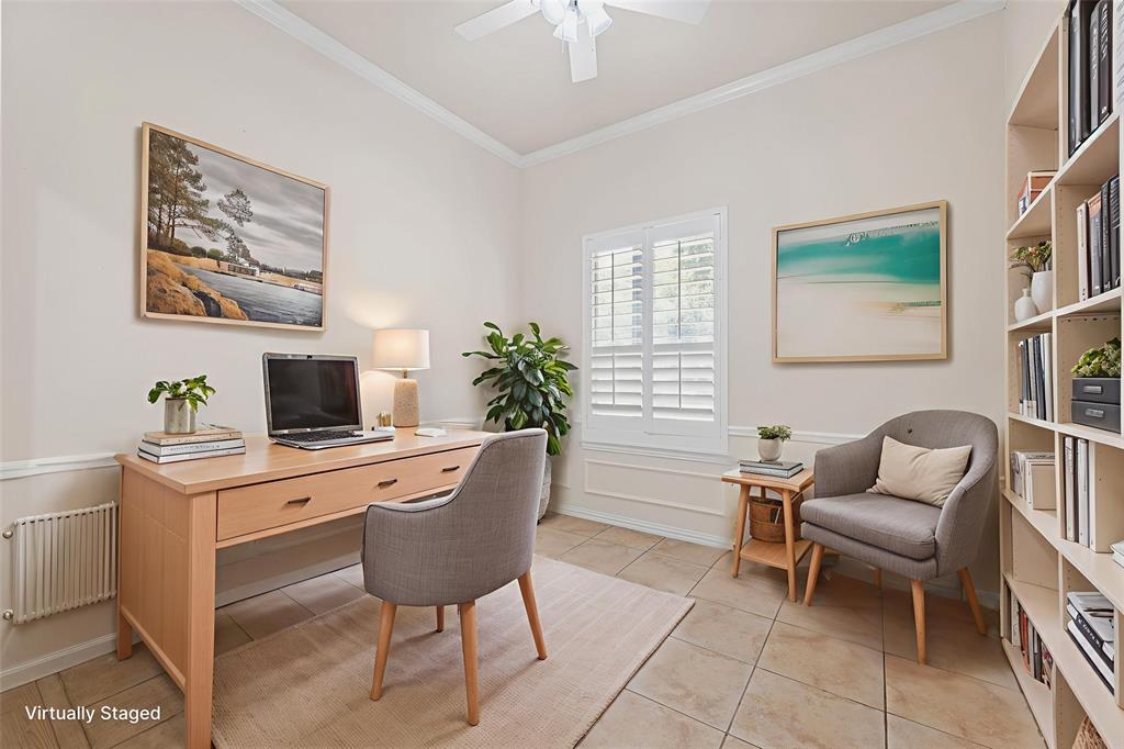 719 Scenic Ranch Circle Fairview, TX 75069 - Photo 26 of 36 a room with furniture and a potted plant