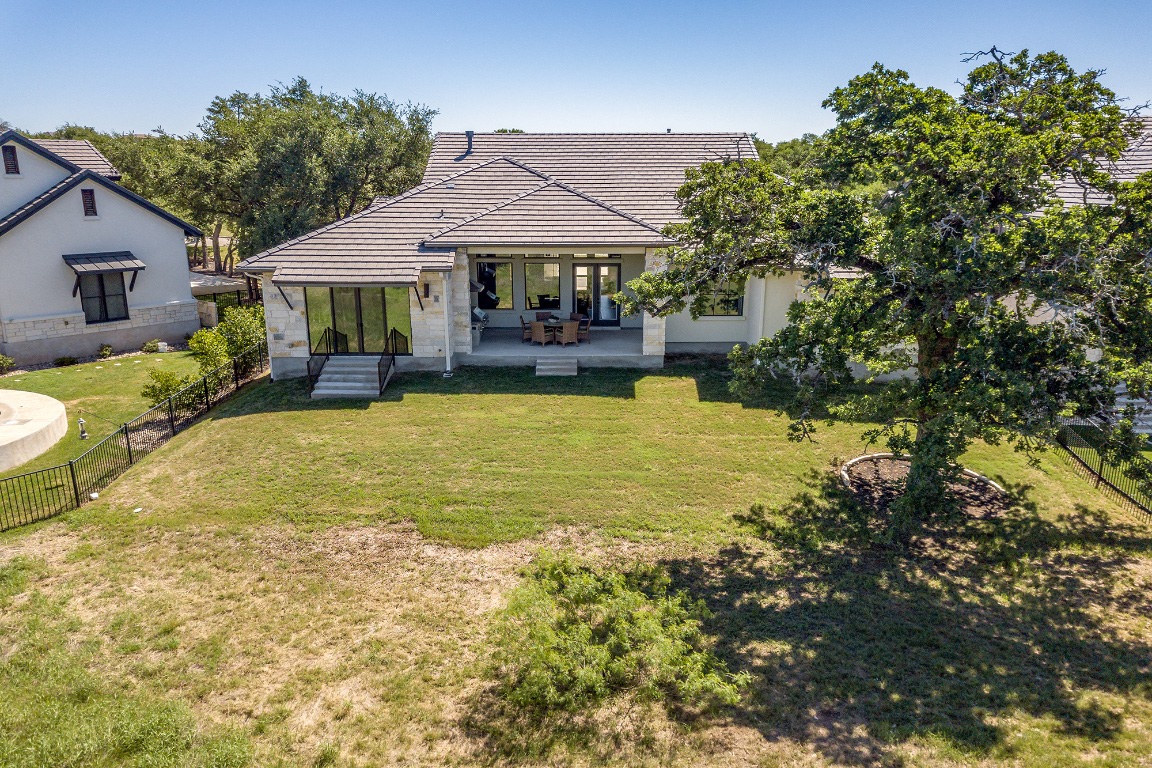 607 Flint Ridge Trail Georgetown, TX 78628 - Photo 24 of 35 House is tucked away while preserving view of golf course.
