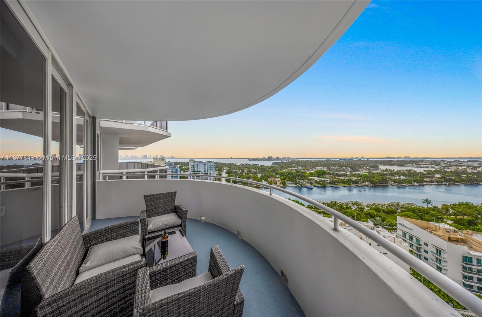 6301 Collins Avenue, Unit 2107 Miami Beach, FL 33141 - Photo 27 of 42 a view of terrace with city view