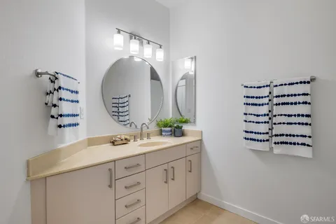 a car parked in front of a building