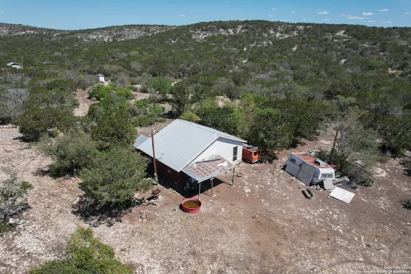 an aerial view of a