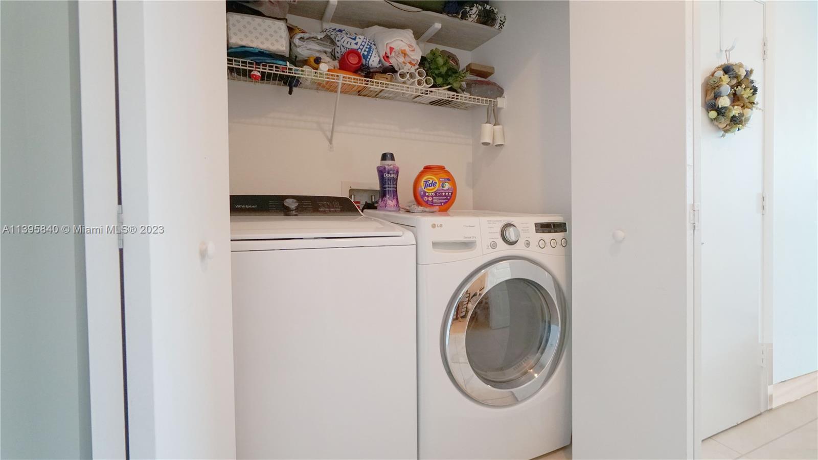Ocean Marine Yacht Club Hallandale Beach, FL 33009 - Photo 16 of 31 a utility room with dryer and washer