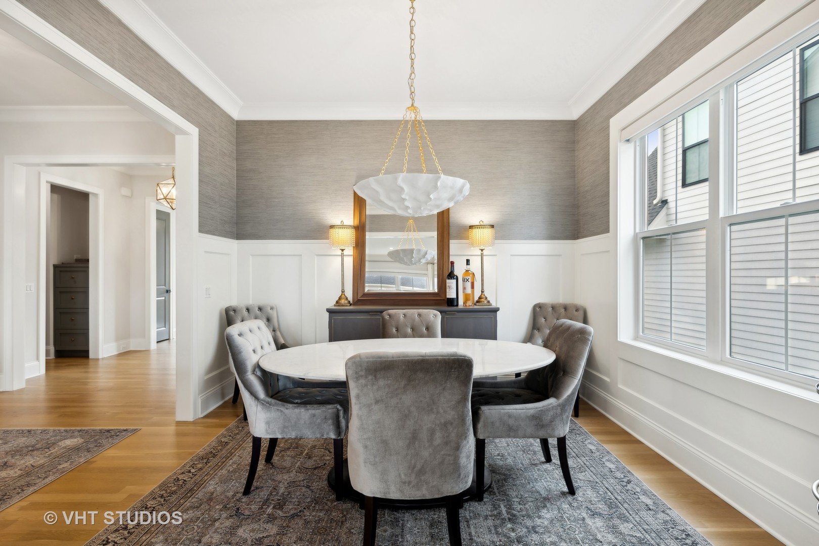 1110 Hickory Drive Western Springs, IL 60558 - Photo 11 of 55 a dining room with furniture and window