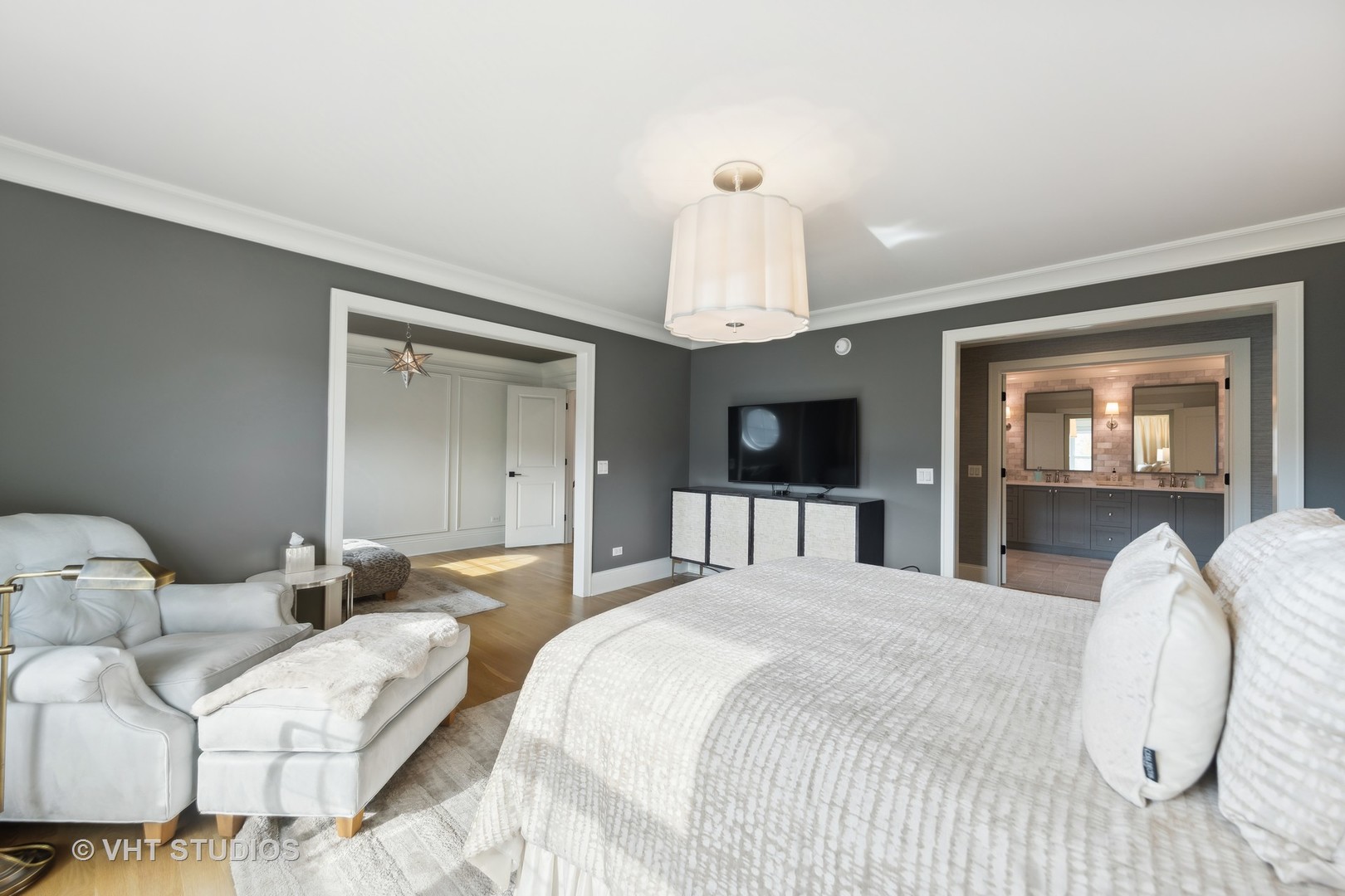 1110 Hickory Drive Western Springs, IL 60558 - Photo 26 of 55 a bedroom with bed and a night stand