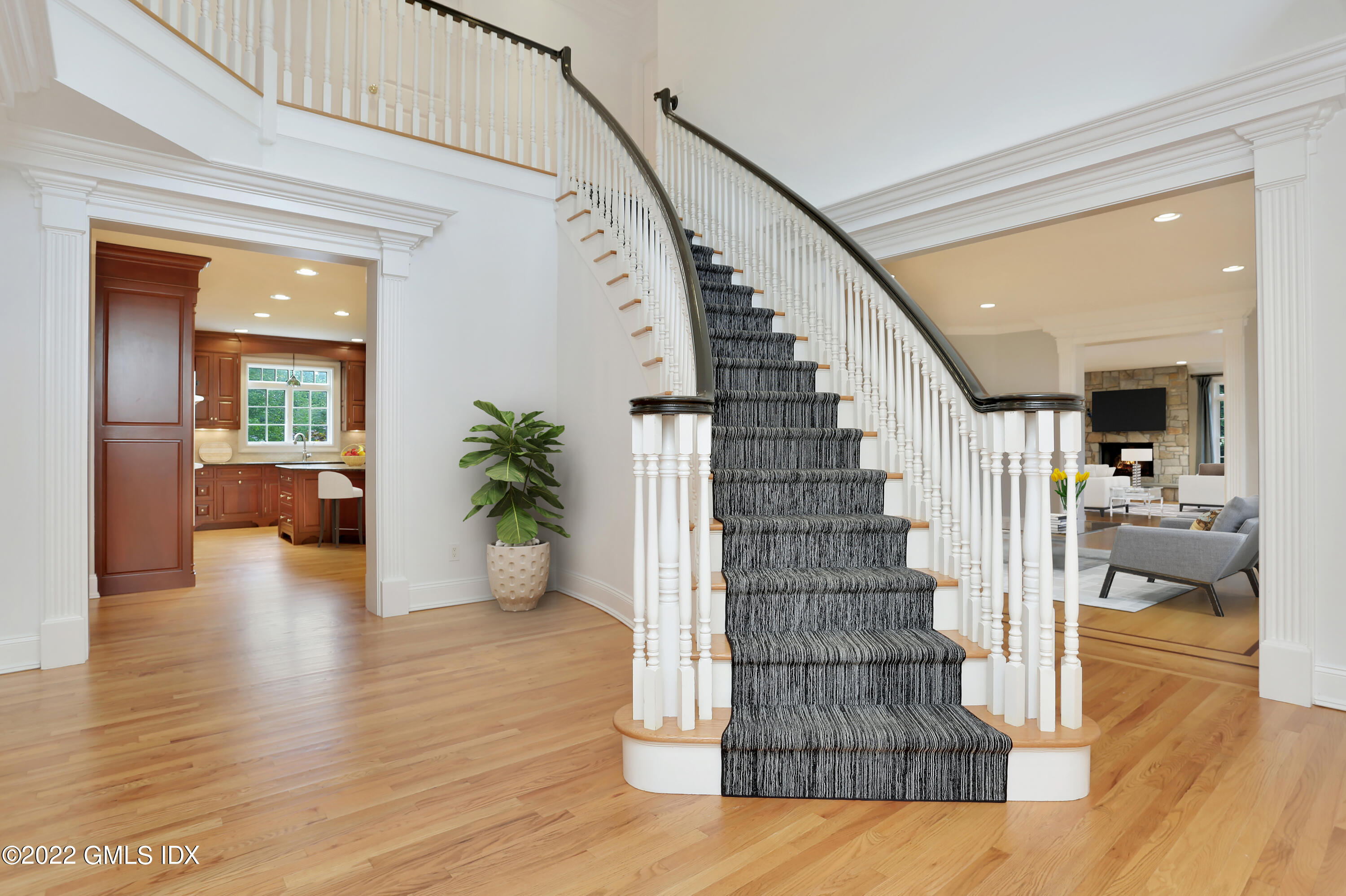 19 West Hill Road Stamford, CT 06902 - Photo 2 of 25 a view of entryway and hall with wooden floor