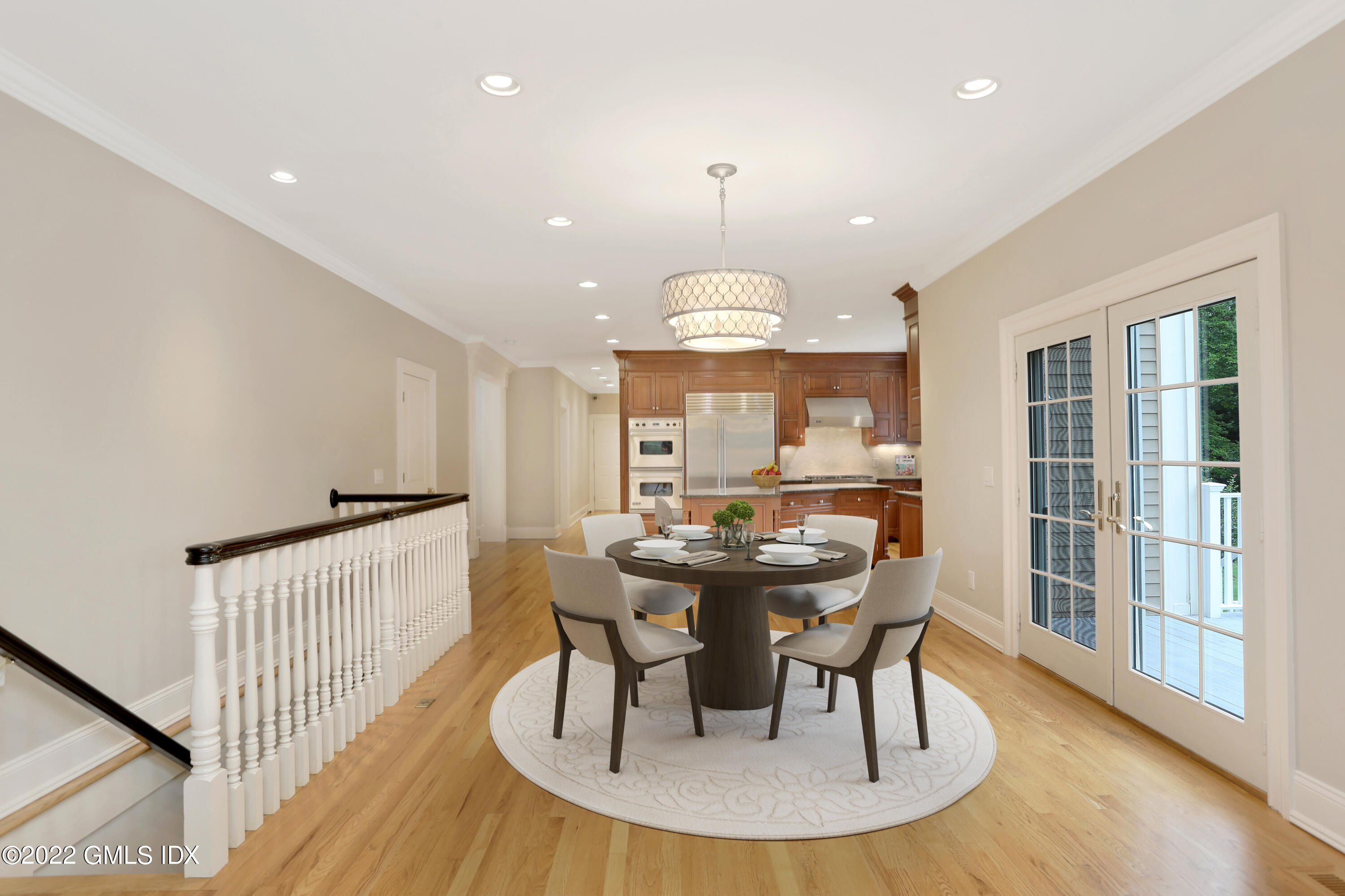 19 West Hill Road Stamford, CT 06902 - Photo 7 of 25 a view of a dining room with furniture window and wooden floor