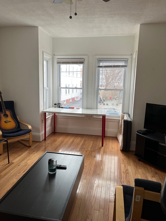 34 Clark Street, Unit 1 Somerville, MA 02143 - Photo 7 of 9 a living room with furniture and a flat screen tv