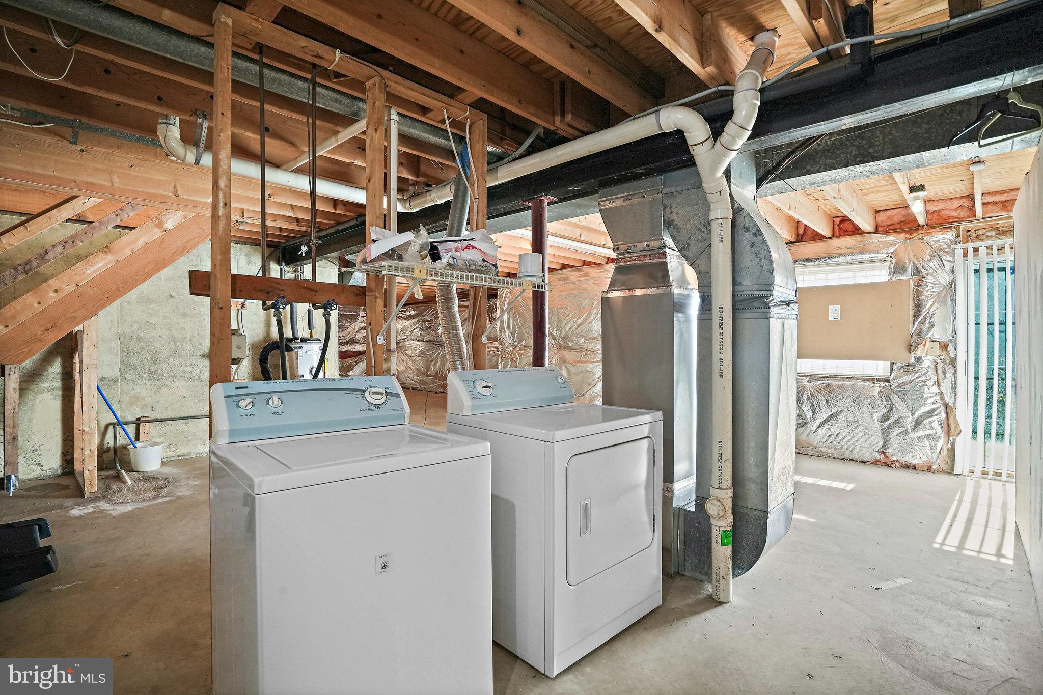 1201 Hunters Mill Avenue Fort Washington, MD 20744 - Photo 27 of 32 Laundry and Unfinished Basement