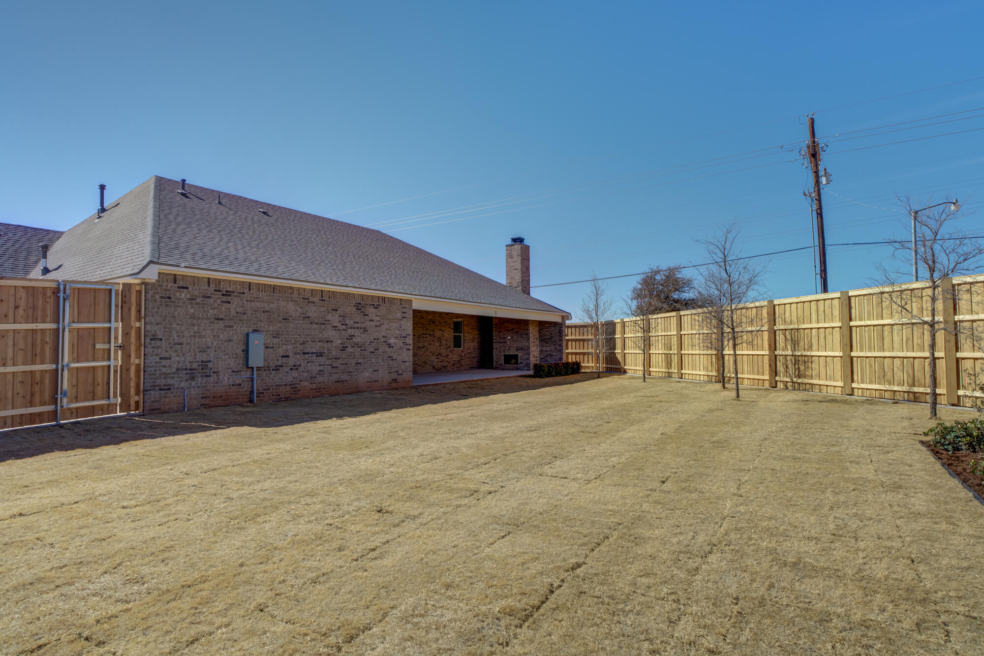 4312 136th Street Lubbock, TX 79423 - Photo 7 of 7 a view of a backyard