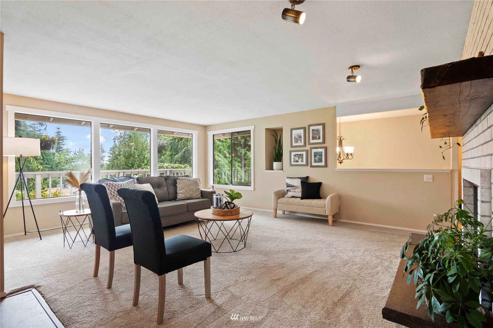 22224 3rd Avenue Southeast Bothell, WA 98021 - Photo 4 of 30 a living room with furniture and a large window