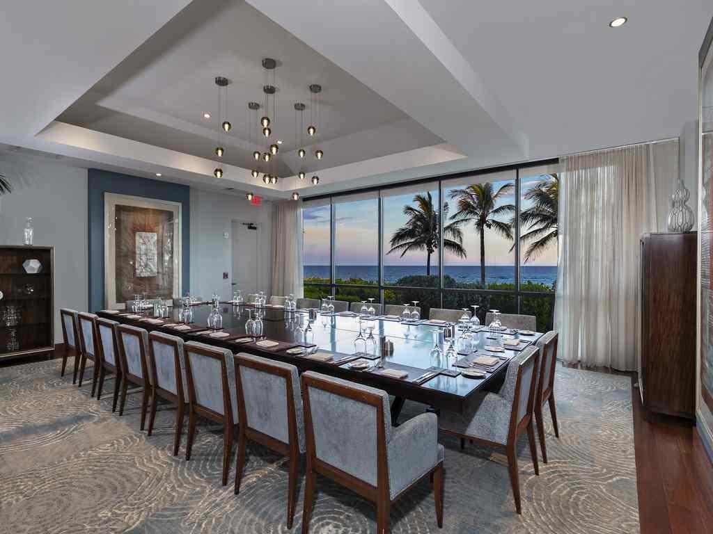 6900 Southeast Harbor Circle Stuart, FL 34996 - Photo 16 of 33 a view of a dining room with furniture window and outside view