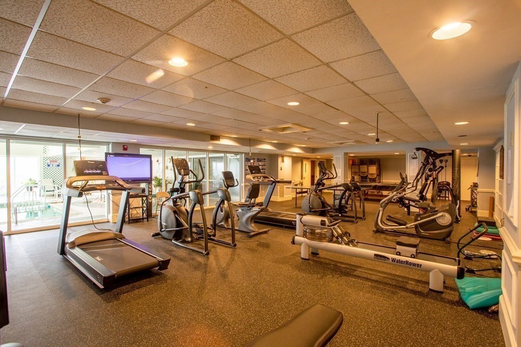 11 Church Street, Unit 101 Salem, MA 01970 - Photo 25 of 31 a view of a room with gym equipment