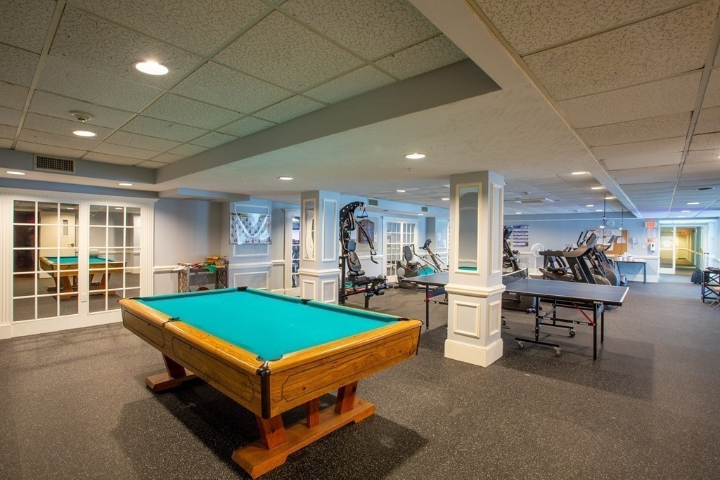 11 Church Street, Unit 101 Salem, MA 01970 - Photo 26 of 31 a room with pool table and windows