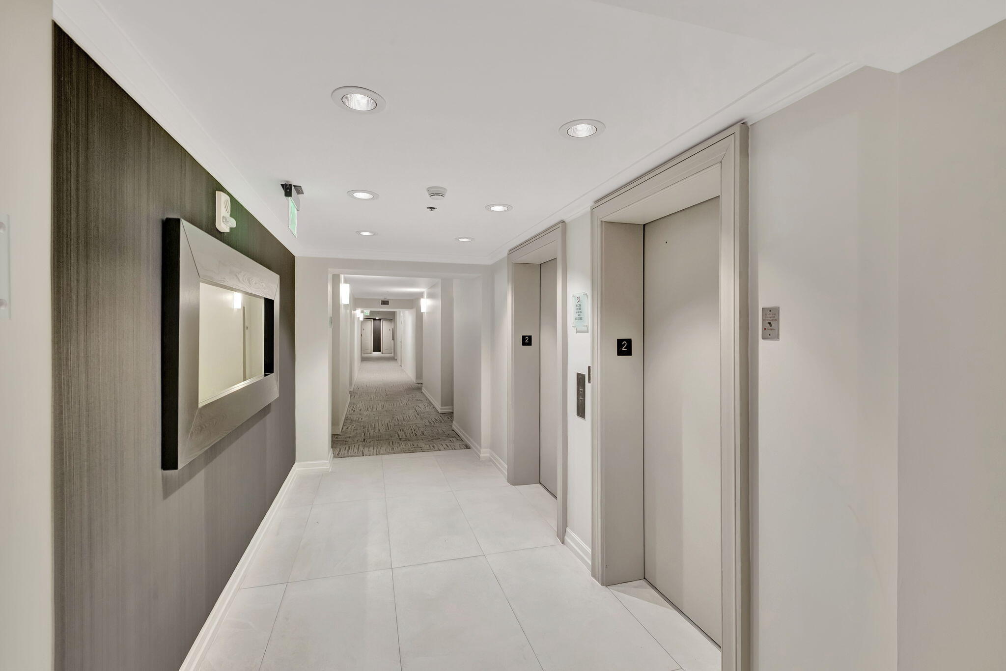 2665 Southwest 37th Avenue, Unit 207 Miami, FL 33133 - Photo 20 of 20 Hallway and Elevators