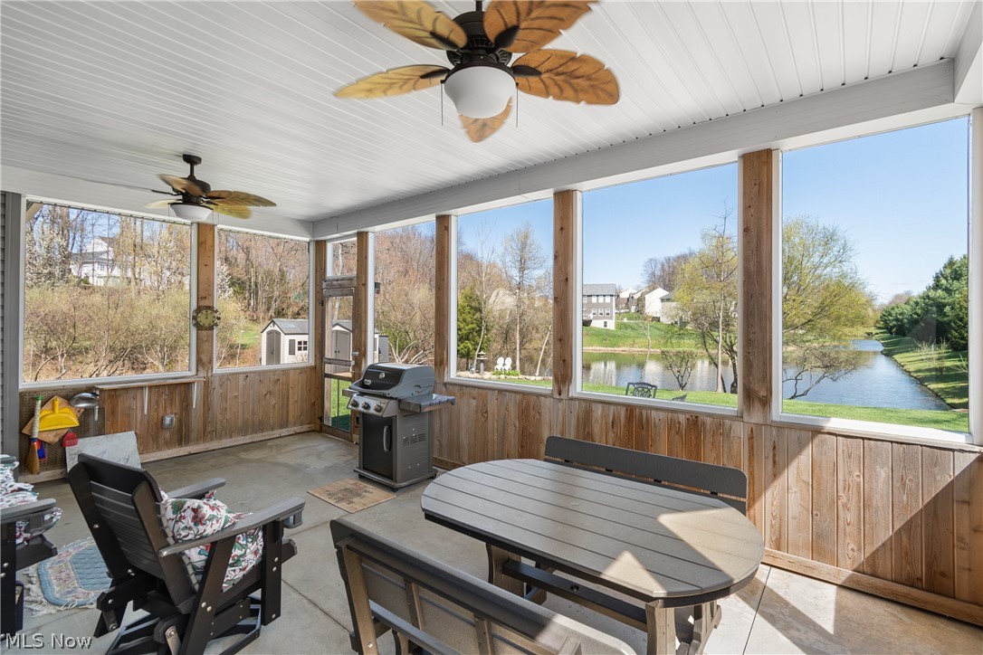 535 East Caston Road Green, OH 44685 - Photo 11 of 44 screened in patio off of the kitchen