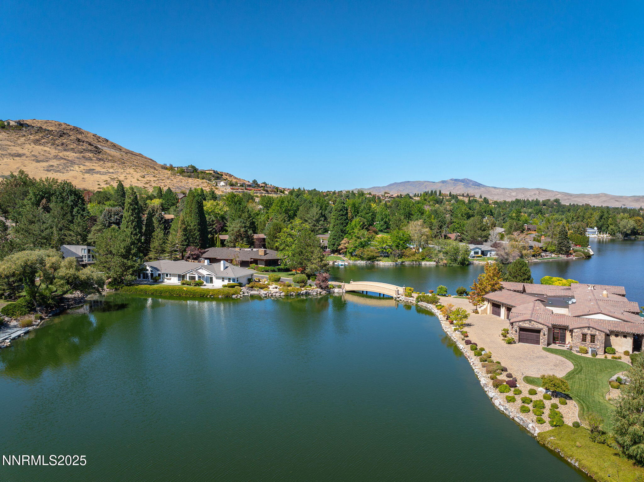 2820 East Lake Ridge Reno, NV 89519 - Photo 36 of 42 a view of swimming pool and lake view