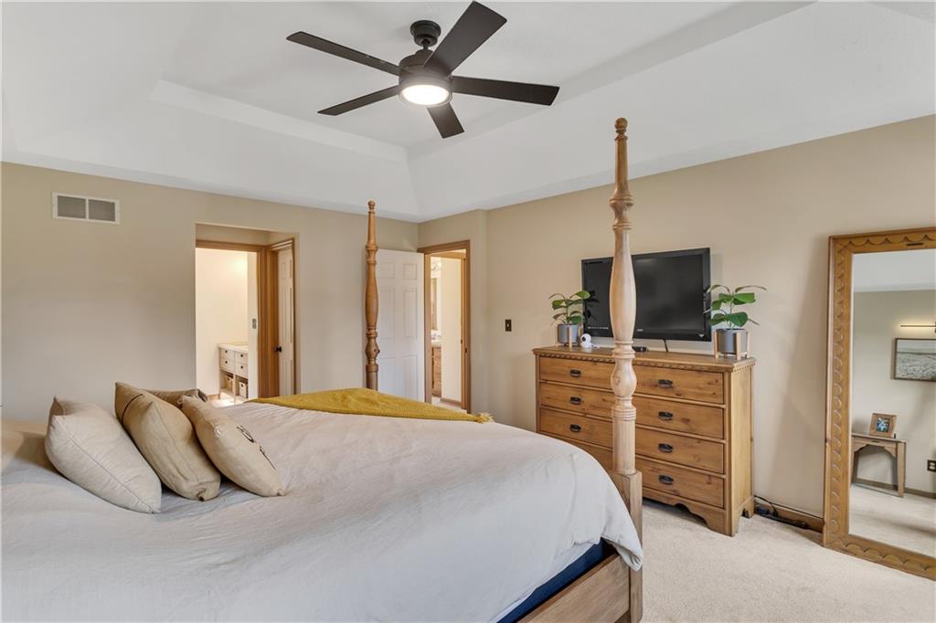 3 Sarah Court Irwin, PA 15642 - Photo 24 of 36 Relax in the Spacious Primary Suite with Private Bath and Spacious Walk in Closet.